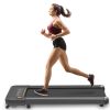 Under Desk Treadmill Walking Pad with Remote Controll, Heavy Duty 2.5HP 280LBS