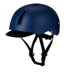 Cycling Helmet City Recreational Bicycle (Option: Navy blue-L)